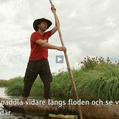 Exempel på svenskspråkig programtextning på Yle Arenan.