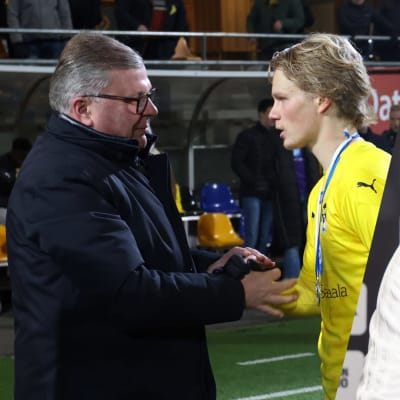 Ari Lahti och Raimo Sarajärvi.