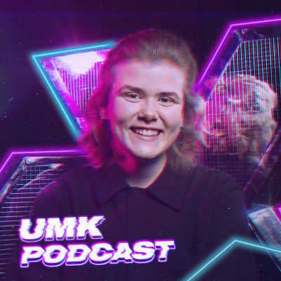 UMK Podcastin promokuva. Kuvassa ohjelman toimittaja Henkka Remes.