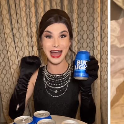Ruutukaappaus TikTok-persoona Dylan Mulvaneyn instagram-videolta. Videollaan Mulvaney esittelee yhteistyökampanjaa olutbrändi Bud Lightin kanssa.
