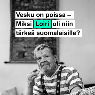 Kuvassa näyttelijä ja muusikko Vesa-Matti Loiri. 