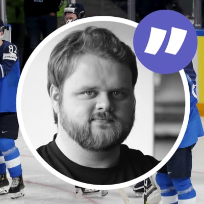 Finlands spelare följer med USA:s guldfest.