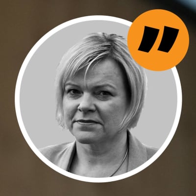 Joe Biden. Kommentarsstämpel av Mette Nordström