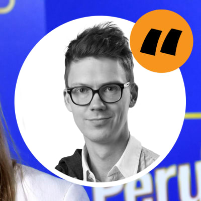 Jenna Simula med en kommentarsstämpel av Magnus Swanljung på