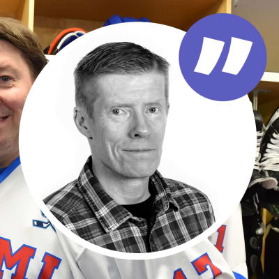 Esa Tikkanen och Jari Kurri.