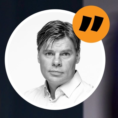 Obama till vänster och Ville Hupa till höger. 