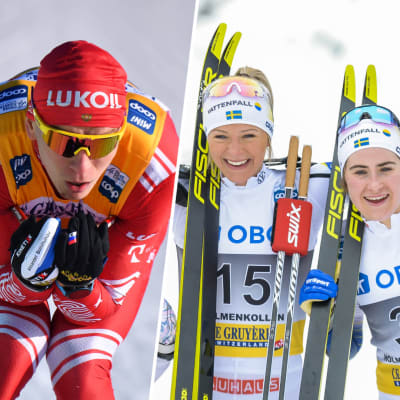 Aleksandr Boljsunov, Frida Karlsson, Ebba Andersson och Krista Pärmäkoski.