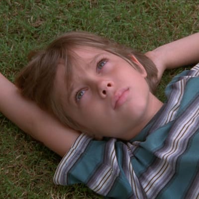 Ellar Coltrane som pojken i filmen Boyhood.