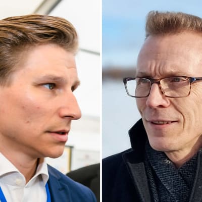 Kuvakombinaatio kahdesta kuvasta: Antti Häkkinen ja Jukka Korpa