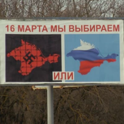 Tienvarsimainos Krimillä: "16. päivä päätämme"
