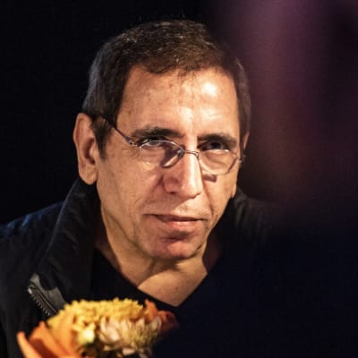 Iranilaisohjaaja Mohsen Makhmalbaf Sodankylän elokuvajuhlilla 2019. 