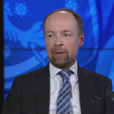 Jussi Halla-aho A-studiossa.