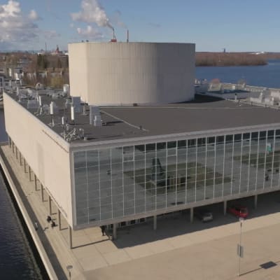 Oulun kaupunginteatteri ilmakuva
