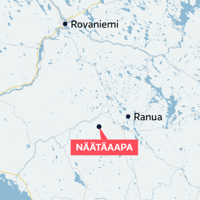Näätäaapa kartalla.
