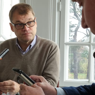 Statsminister Juha Sipilä på Villa Bjälbo den 23 oktober 2016.