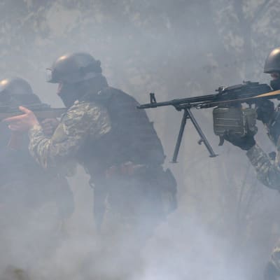 Ukrainska styrkor intar Slovjansk