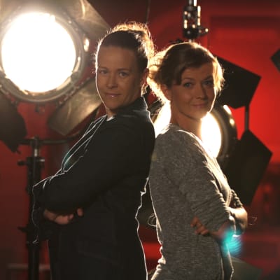 Maria Wetterstrand och Jeanette Björkqvist, ett av lagen i På resande not
