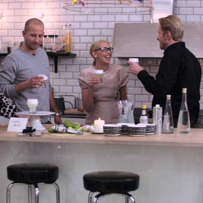 Maria Sundblom-Lindberg, Hendrik Knoester, Pia Knoester och Henrik Lindberg