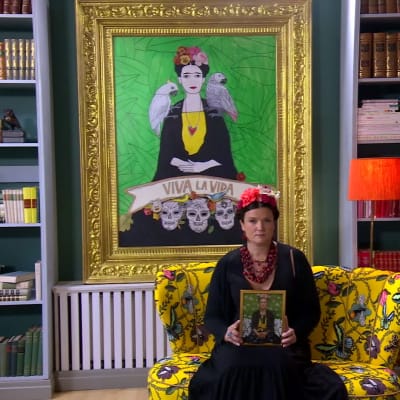 Camillas hommage till Frida Kahlo