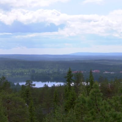 Vy över lappland