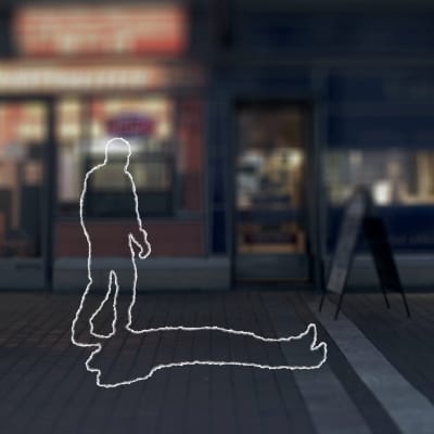 Kontulan ostoskeskukseen sijoitettu animaatiopiirros tappelusta