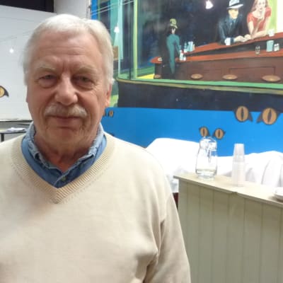 Börje Mattsson vill gärna höra festivalpublikens åsikt om Faces.