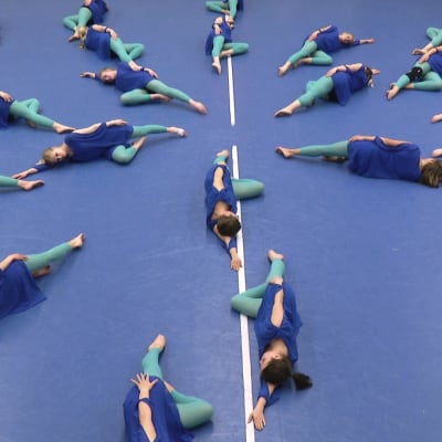 Gruppen Dansant gymnastik i Northern Lights