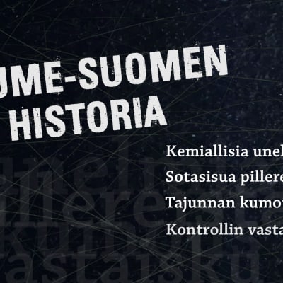 Huume-Suomen historia dokumenttisarjan banneri