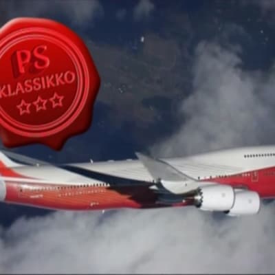 Kuvassa Boing 747 -lentokone