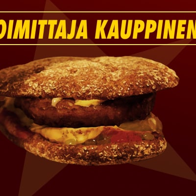 Toimittaja Kauppisen nimellä myytiin hampurilaista Jaskan grillissä 2002.