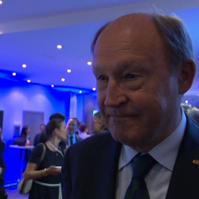 Juhani Kaskeala Lennart Meri -konferenssissa 2016.