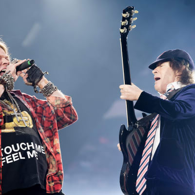 axl rose och angus young