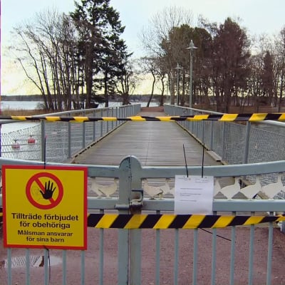 Varning för fågelinfluensa i Mariehamn.