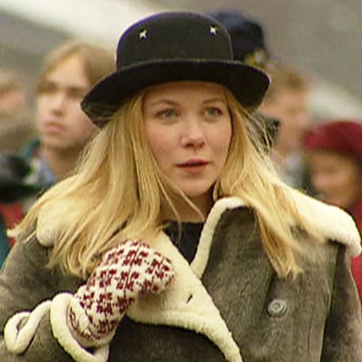 Laura Mäkimaa (Pirjo Moilanen) vuonna 1995.
