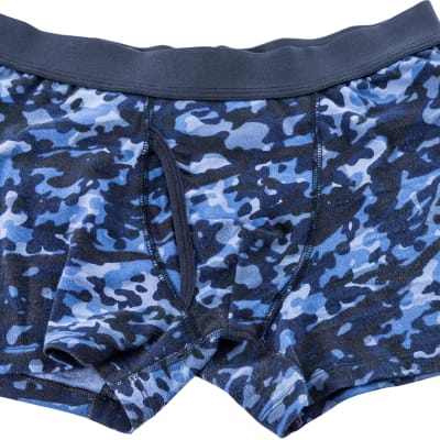 blåa camouflage boxers