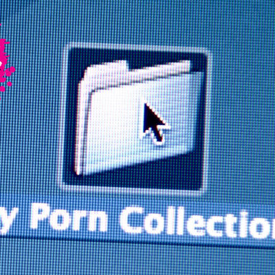 en mapp på datorn var det står my porn collection