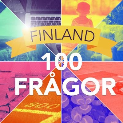 Startbild för frågesport med 100 frågor om Finland.