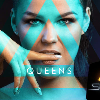 Saara Aallon UMK18-kilpailukappaleen Queens levynkansi