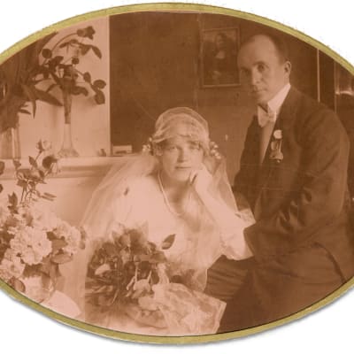Väinö Pesola ja Esteri Salminen 1920