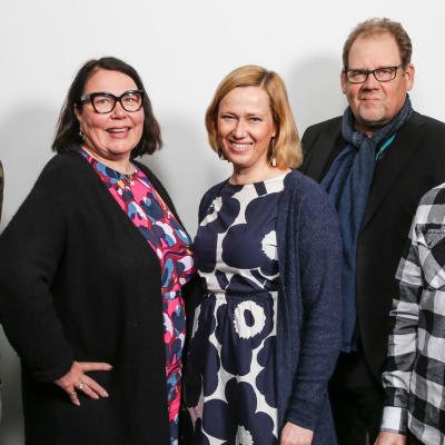 Kari Karppinen, Merja Ylä-Anttila, Riikka Räisänen, Ville Vilén ja Sami Koivisto. 