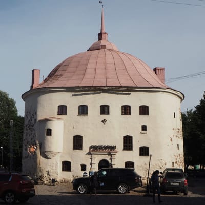 Det runda tornet i Viborg sommaren 2019.