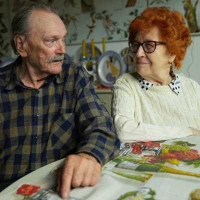 Tauno, 83, ja Terttu, 85, ovat olleet naimisissa 60 vuotta.