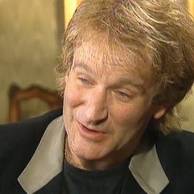 Robin Williams haastattelussa vuonna 1992.