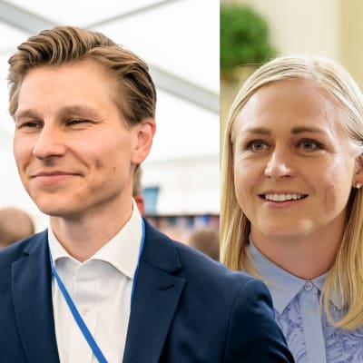 Kuvakombo Kokoomuksen mahdollisista presidenttiehdokkaista. Kuvassa Alexander Stubb, Antti Häkkänen ja Elina Valtonen.