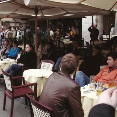 Kahvila Piazza Navonalla