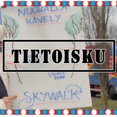 Sirkuskaravaani Tietoiskun osan 3 logo