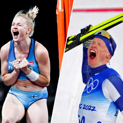 Sakari Manninen, Wilma Murto och Iivo Niskanen.