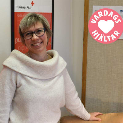 Nina Stubb, mångkulturutvecklare på Röda Korset, Österbottens svenska distrikt.
