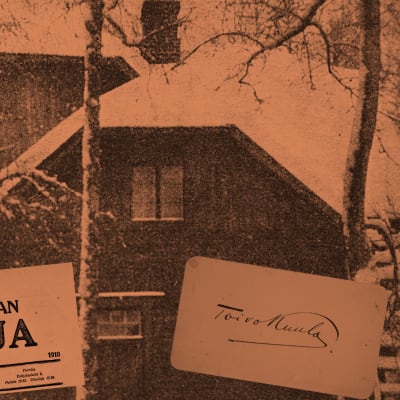 Huvila, jossa Alma ja Toivo Kuula asuivat Säiniöllä keväällä 1918.