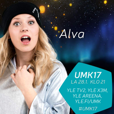 UMK17-kilpailija Alva